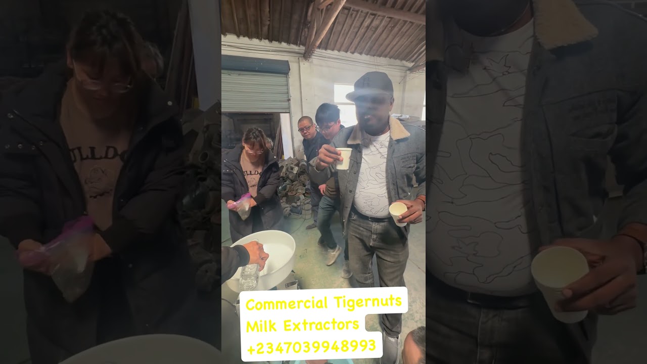 Commercial Tigernut Milk Juicer Machine