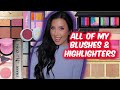 MY ENTIRE BLUSH &amp; HIGHLIGHTER COLLECTION 2023