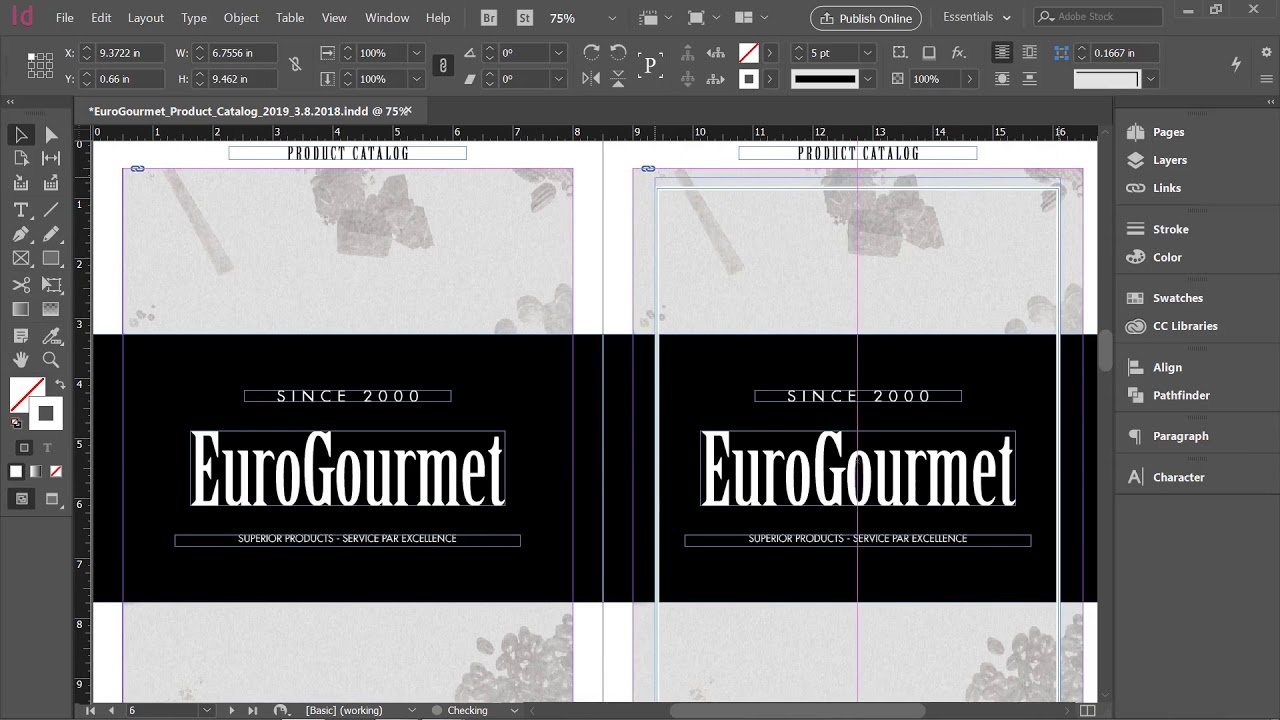 EuroGourmet Magazine Cover Comp