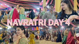 NAVRAATRI DAY 4 || navratri garba with dii and jiju 😍|| priyanka chudasama