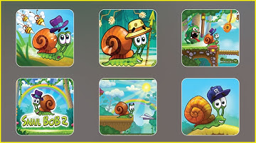 Snail Bob 2: Funny Gameplay (iOS,Android) Part 1 - Foresr Story - Levels 1 + 10