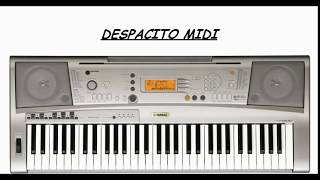 Video thumbnail of "DESPACITO (MIDI) ON YAMAHA PSR A300"