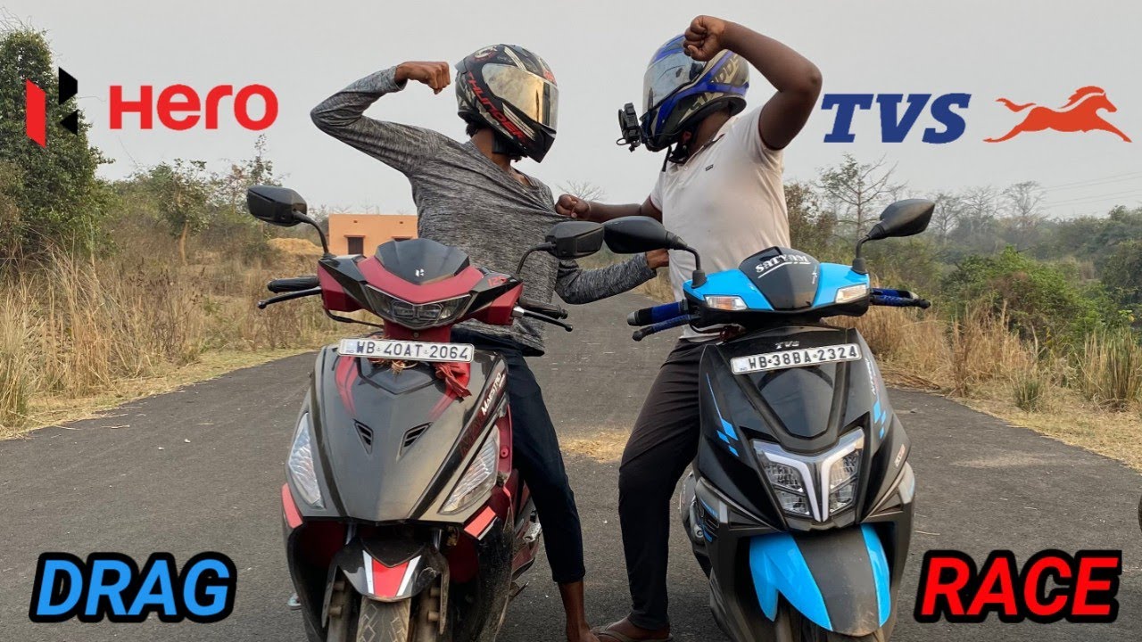 Drag Race | Hero Maestro Edge 125 xtec Bs6 VS Tvs Ntorq 125 Bs6