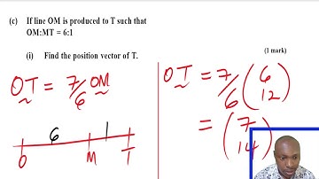 VECTORS | KCSE 2016 | 121/1 | QUESTION 20
