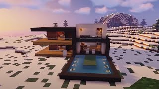 Minecraft Modern Home Build 🏠 by Mavi Koltuk 7,946 views 2 years ago 20 minutes