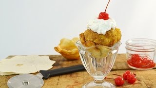 How to Make Fried Ice Cream - Tortilla Bowls | RadaCutlery.com