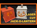 Laser Cut Jack-O-Lanterns