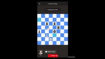 Chess.com daily puzzle solution 29 Sep 2025 #шахматы #chess #chesscom #dailypuzzle #chesstricks
