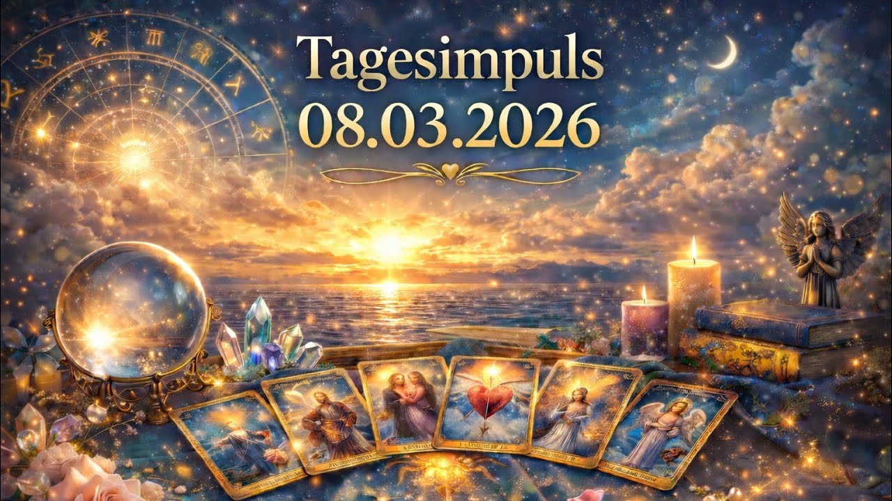 Der Tagesimpuls 🥳💐für den 8.3.2026 #Tarot #TagesImpuls #TagesBotschaft