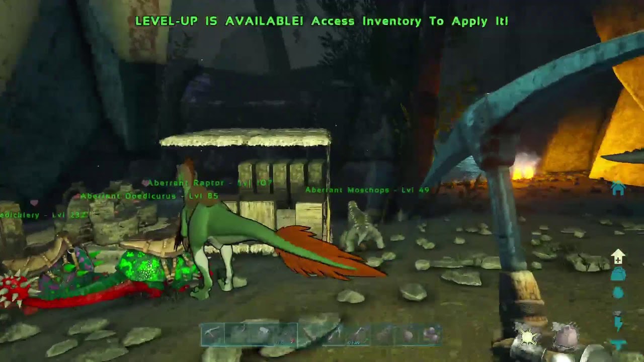 Ark Survival Aberration Blue zone awaits! YouTube