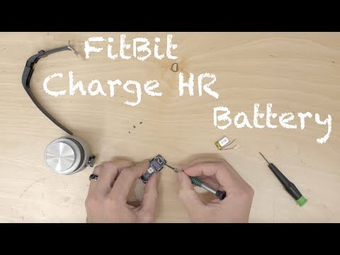 How to Repair Fitbit Charge HR Battery Swap Replacement Tutorial JoesGE Repairs