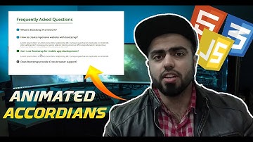 How to create an Accordion - HTML, CSS & JavaScript in हिंदी/اردو