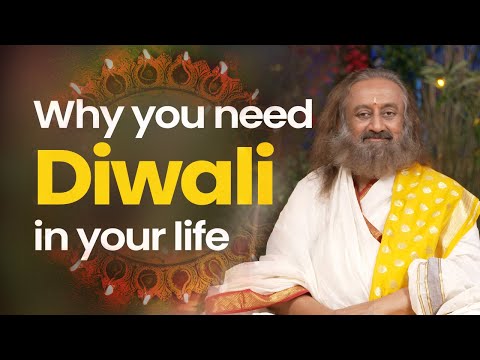 A Very Beautiful Message By Gurudev For Diwali