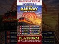 RAILWAY EXAM DATE बड़ी ख़ुशख़बरी | RAILWAY EXAM DATE 2025 | ALP, RPF, TECHNICIAN Exam Date Out