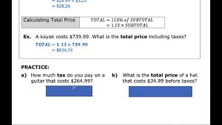 Calculating HST - VIDEO - DEMARSE screenshot 1