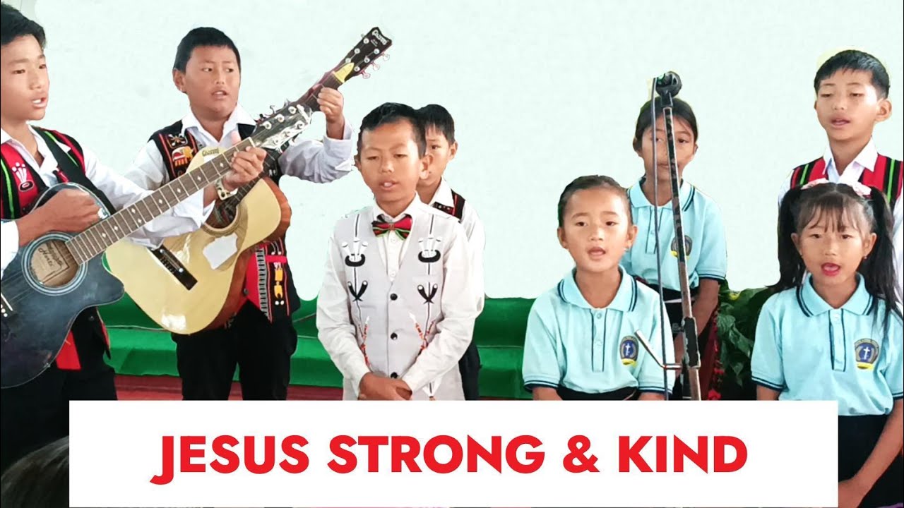 JESUS STRONG & KIND (COVER) WORLD SUNDAY SCHOOL DAY