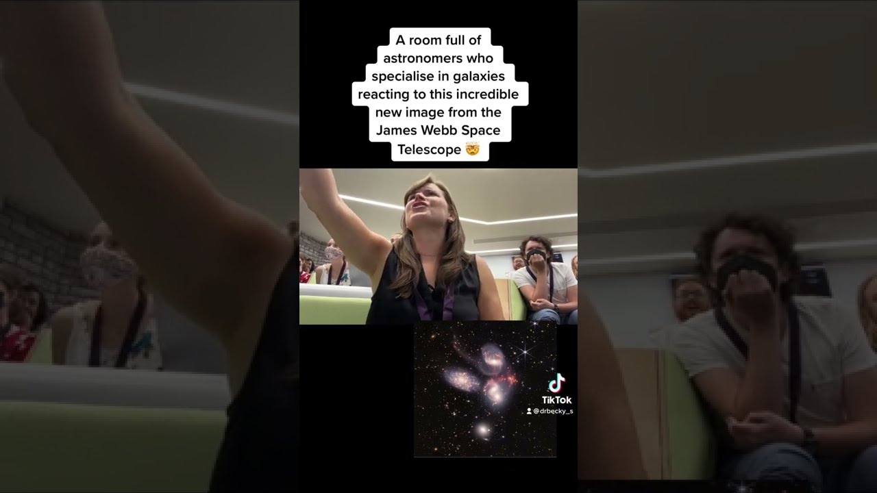 A Room Full Of Astrophysicists React To New JWST Image Shorts