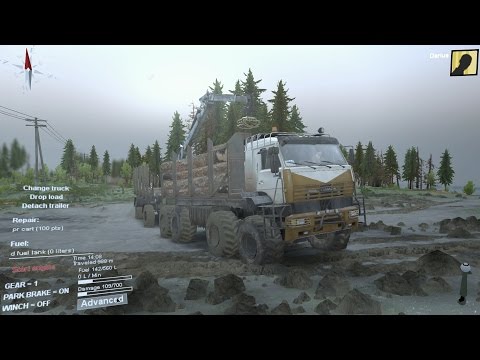 SpinTires KamAZ-Riat -
