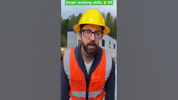 Smart working skills 👉09 #skills​ #workskills​ #smart​ #amazing​ #tips​ #construction​ #workers