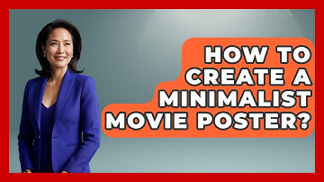 How To Create A Minimalist Movie Poster? - Graphic Design Nerd