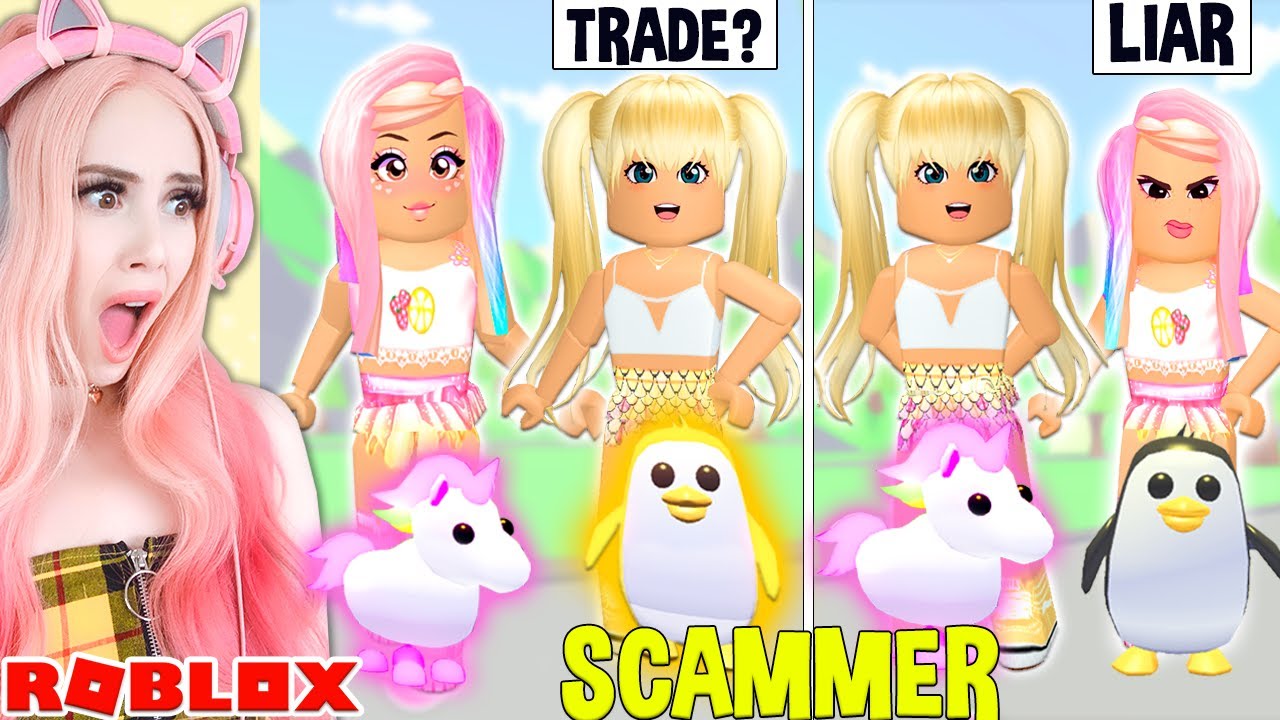 I Caught A Neon Golden Penguin Scammer In Adopt Me Roblox Adopt Me Scammer Youtube - roblox adopt me videos￼