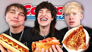 Trying Costco Food with Sam and Colby! image