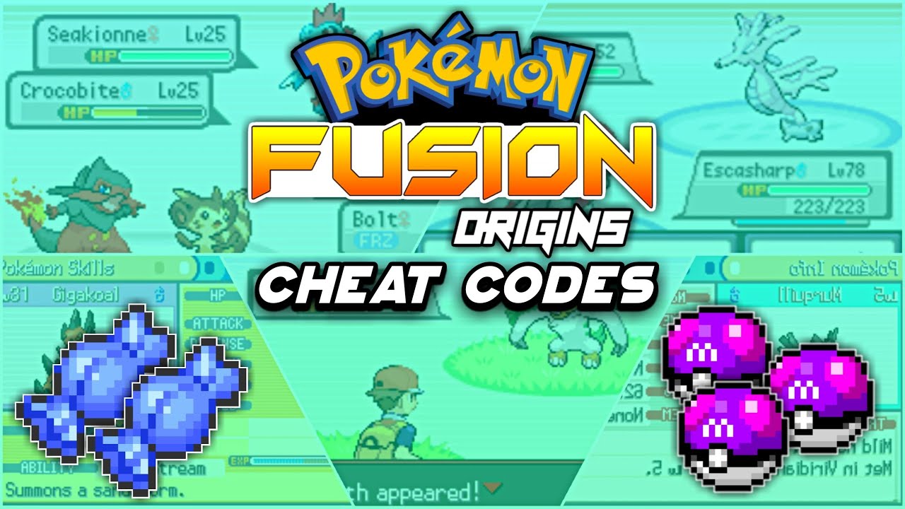 Pokemon Fusion Origins Cheat Codes 100 Working Cheat Codes For Pokemon Fusion Origins Pokemon Amino