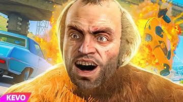 I did an entire heist with a GTA V Randomizer mod