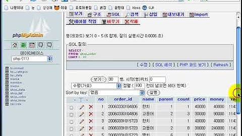 [php로 쇼핑몰 만들기] 6. 관리자페이지 마무리