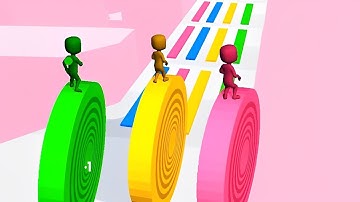 Layers Roll • Top Mobile Game! All Levels Gameplay Walkthrough Android, iOS #ANFAGAMES