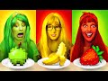 ONLY EATING MINECRAFT & SIMS FOODS FOR 24 HOURS! | MINECRAFT vs REAL LIFE by La La Life Games