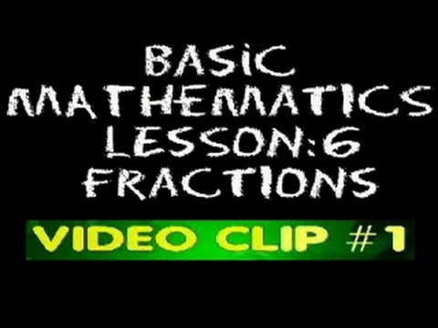Fractions for Ace Mathematics Levels: A,D and M