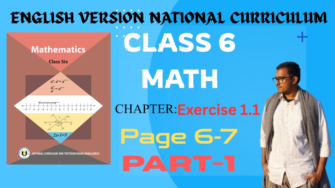 CLASS 6 EV MATH CHAPTER 1 Page 6-7;Exercise 1.1 #class_6_maths #math ...