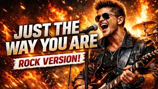 Download Lagu Bruno Mars_Just The Way You Are || Rock Vibes ✨ #music  MP3