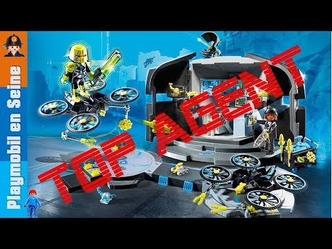 top agents playmobil 9255