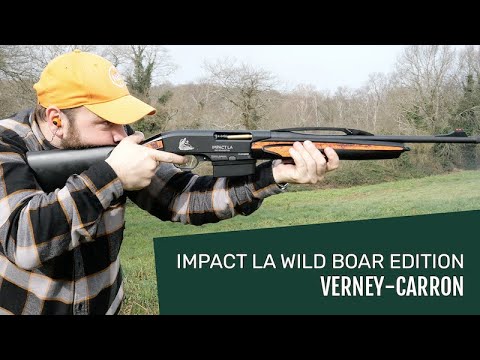 Une carabine  pompe spciale sanglier pour la battue  la Impact LA Wild Boar de Verney Carron 