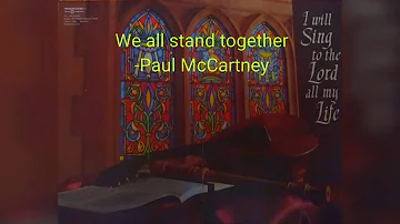 We All Stand Together - Paul McCartney #WeAllStandTogether #PaulMcCartney #RupertBear #recorder