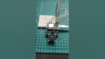 OLED Screen With ESP-32 #esp32project #esp32 #arduinoproject #arduino