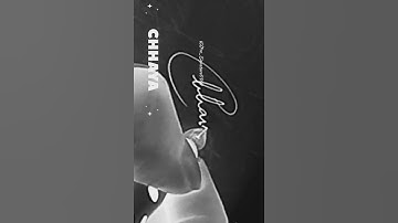 #chhaya #signature #autograph #handwriting #calligraphy #shortvideo