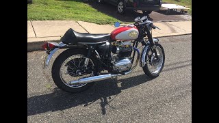 BSA Lightning gas tank unboxing from "ROYAL CHOPPERS" on ebay