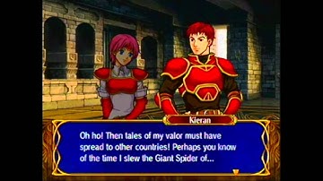 Fire Emblem: Path of Radiance - Support C: Kieran & Marcia