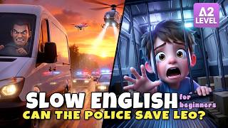 My Little Boy Is in the Blue Truck! | Easy English Listening Story For Beginners (A1 - A2 Level)