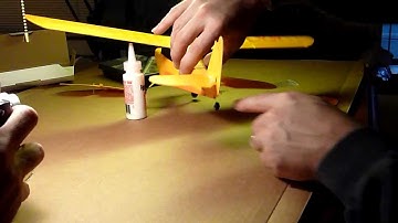 Part 2 How to repair the tail section on a Hobbie Zone Champ RTF