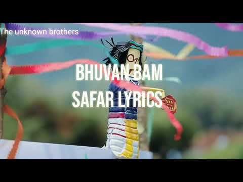 BHUVAN BAM - Safar lyrics (Joshi remake)♥️🍁
