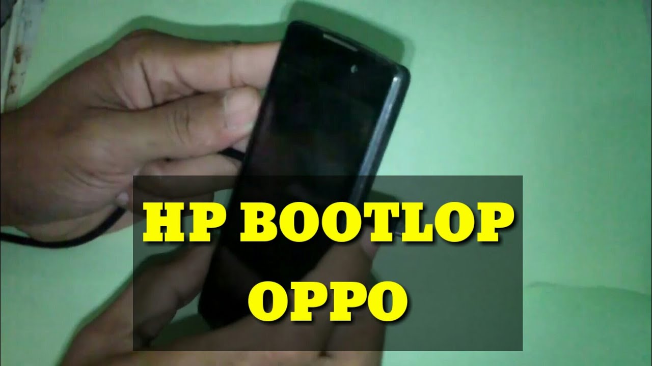 Cara flash hp oppo R1001 Bootlop