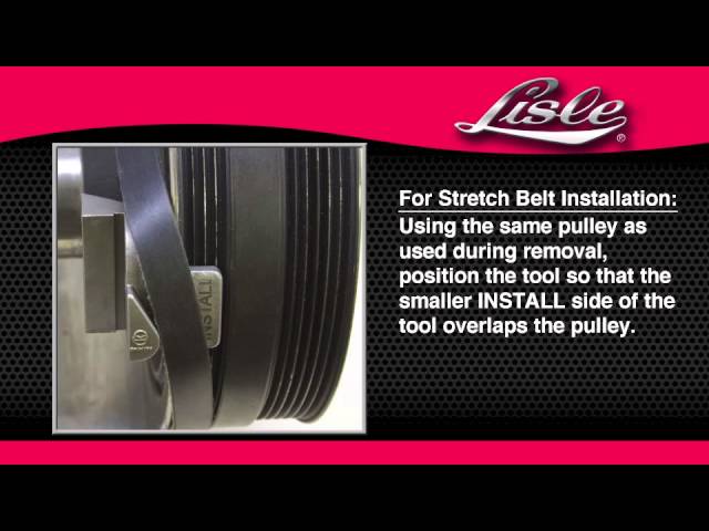 Lisle 59370 Stretch Belt Remover/Installer - Lisle Corporation 