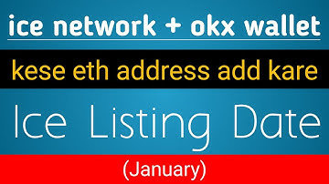 #ice network add okx wallet address