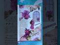 Purple Journal Spread 🌸 | Soft Aesthetic #Purple #Aesthetic #shorts #journal #diy