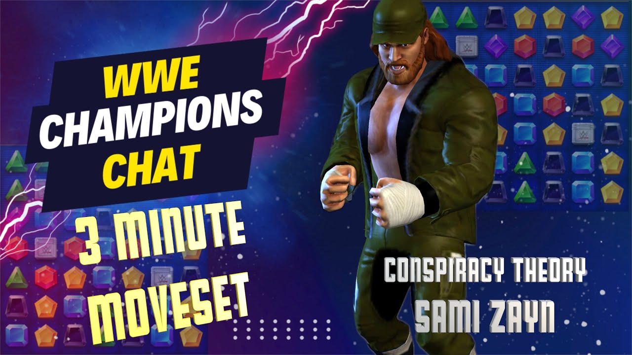 Sami Zayn Conspiracy Theory, 3 Minute Movesets