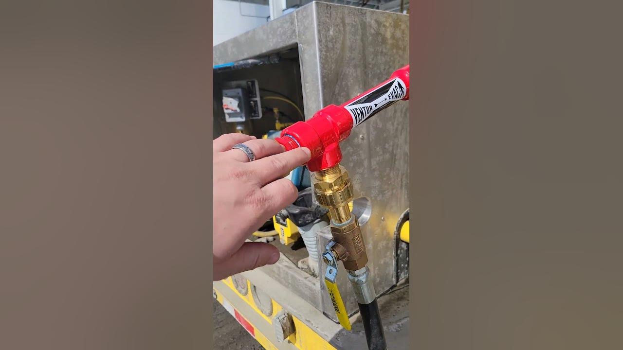 Ventur-Evac Liquid Propane withdrawal - YouTube